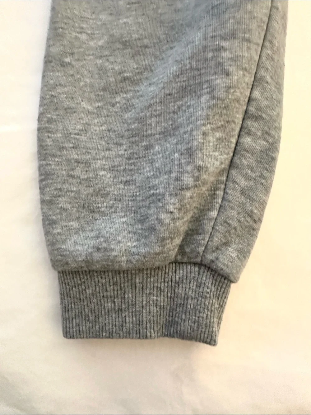 Nike Kids’ Grey Kids Fleece Joggers with White Logo